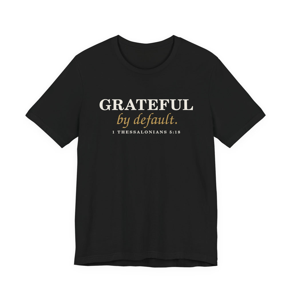 Press & Amen | Grateful by Default Women’s Premium Tee