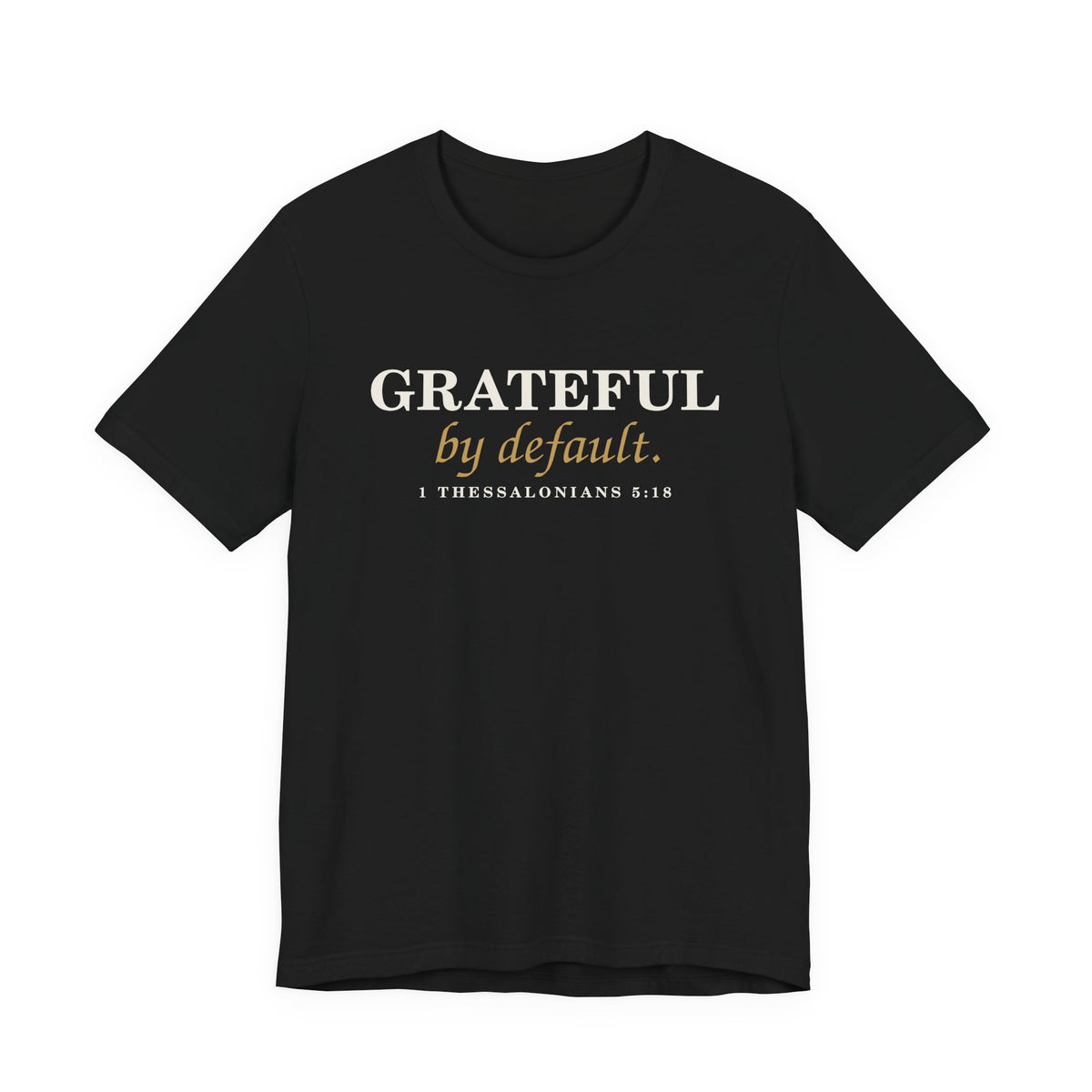 Press & Amen | Grateful by Default Women’s Premium Tee