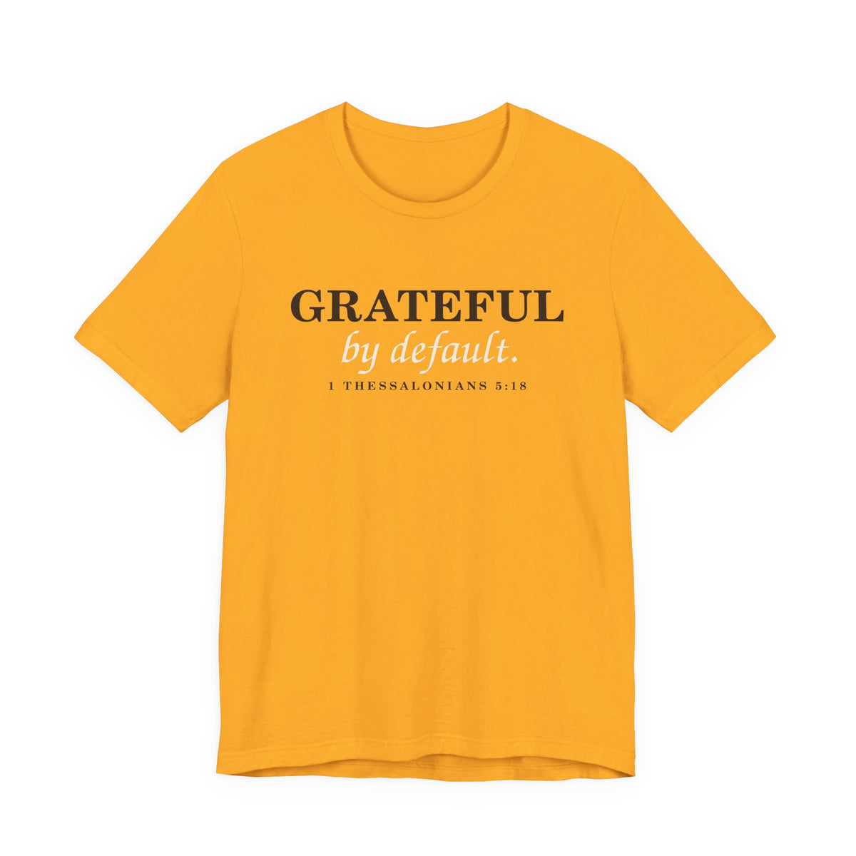 Press & Amen | Grateful by Default Women’s Premium Tee