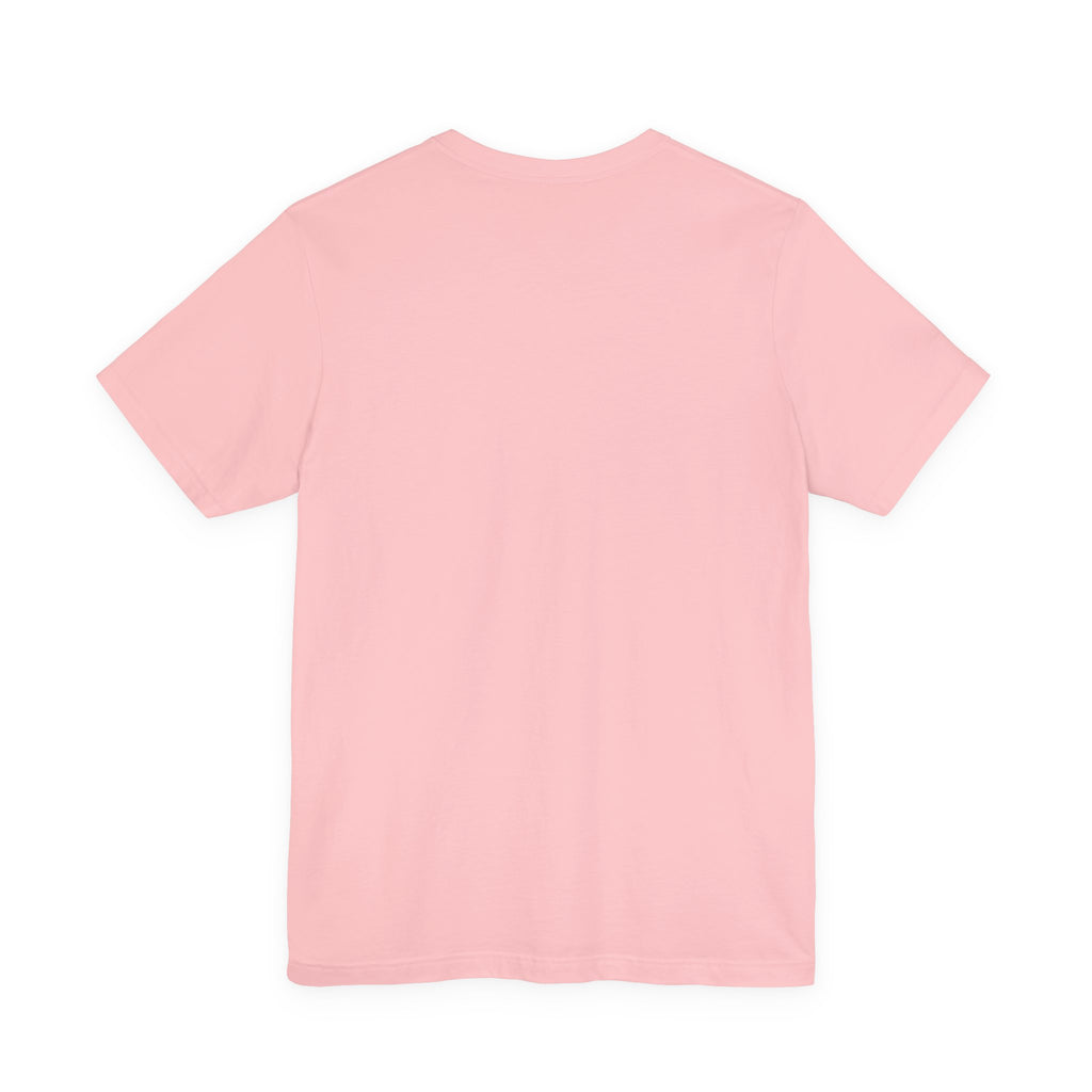 Press & Amen | Overcomer by Default | Breast Cancer Awareness Women’s Premium Tee