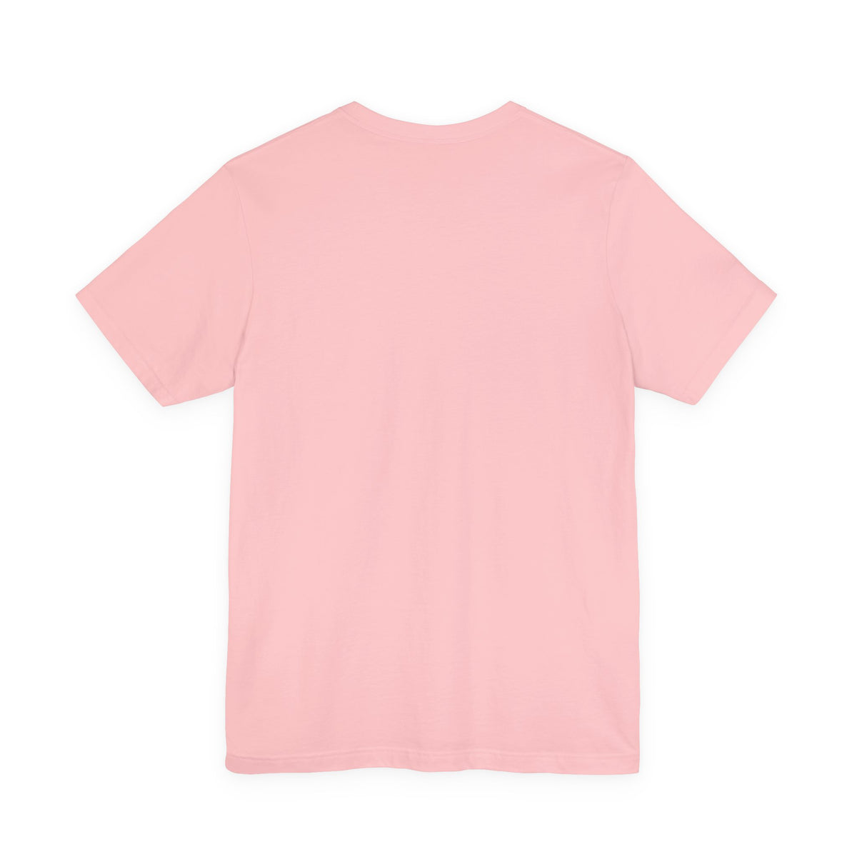 Press & Amen | Overcomer by Default | Breast Cancer Awareness Women’s Premium Tee