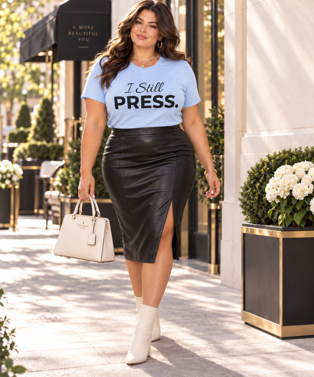 Press & Amen | I Still Press Christian T-Shirt for Women